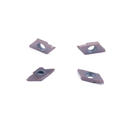 CTP CNC Carbide Grooving Cut Off Inserts For Processing Steel Small Parts